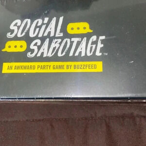 Social Sabotage Party Game By Buzzfeed New Sealed